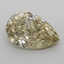 1.03 Ct. Fancy  Yellow Pear Lab Grown Diamond