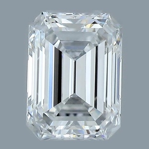 Emerald diamond — real photo