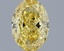 1.01 Ct. Fancy Vivid Yellow Oval Lab Grown Diamond