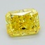 1.68 Ct. Fancy Vivid Yellow Radiant Lab Grown Diamond