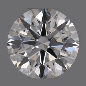Round diamond — real photo
