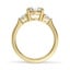 Pear Three Stone Sapphire Ring, smallview