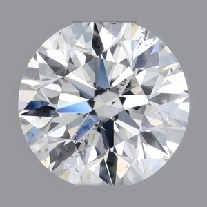 Round diamond — real photo