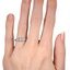 The Carleton Ring, smallzoomed in top view on a hand