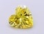 2.03 Ct. Fancy Vivid Yellow Heart Lab Grown Diamond