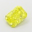 1.42 Ct. Fancy Vivid  Yellow Radiant Lab Grown Diamond