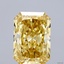 4.52 Ct. Fancy Intense Yellow Radiant Lab Grown Diamond