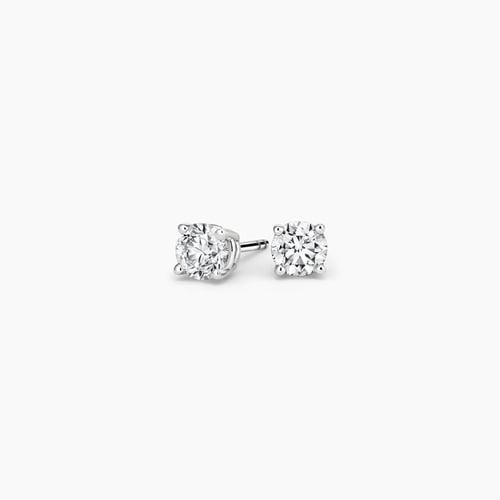 1 ct Brilliant Heart Cut Studs Designer Genuine Flawless VVS1 White Sapphire 14K 18K 2024 White Gold Earrings Push back