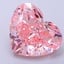 3.60 Ct. Fancy Vivid  Pink Heart Lab Grown Diamond