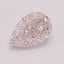 0.72 Ct. Light Pink Pear Diamond