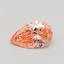 0.68 Ct. Fancy Intense Pink Pear Lab Grown Diamond
