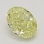 1.21 Ct. Fancy Yellow Oval Diamond