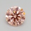 1.58 Ct. Fancy Intense Pink Round Lab Grown Diamond
