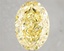 5.02 Ct. Fancy Vivid Yellow Oval Lab Grown Diamond
