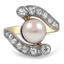 Art Nouveau Pearl Vintage Ring