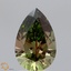 1.46 Ct. Fancy Intense Green Pear Lab Grown Diamond