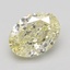 1.51 Ct. Fancy Yellow Oval Diamond