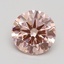 2.00 Ct. Fancy Intense Pink Round Lab Grown Diamond