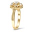 The Gwenore Ring, smalltop view on a hand