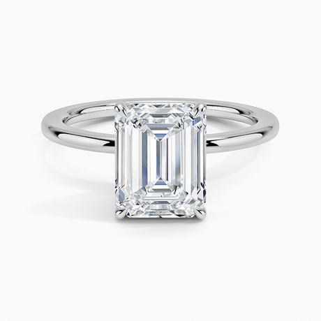 Platinum Audrey Perfect Fit 1.4mm Solitaire Ring