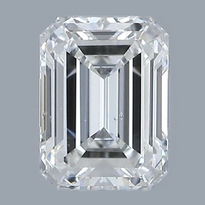 Emerald diamond — real photo