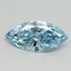 1.00 Ct. Fancy Vivid Blue Marquise Lab Grown Diamond