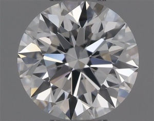 Round diamond — real photo