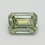 1.03 Ct. Fancy Intense Green Emerald Lab Grown Diamond