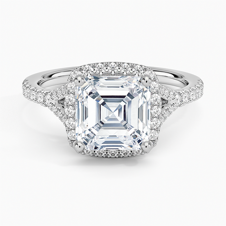 Joy Halo Diamond Ring - Brilliant Earth