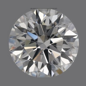 Round diamond — real photo