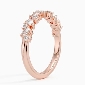 Olivetta Half Coverage Diamond Ring