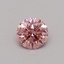 0.31 Ct. Fancy Vivid Pink Round Lab Grown Diamond