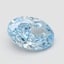 1.06 Ct. Fancy Vivid Blue Oval Lab Grown Diamond