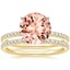 18KY Morganite Ballad Diamond Bridal Set (1/3 ct. tw.), smalltop view
