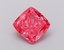 1.00 Ct. Fancy Vivid Pink Cushion Lab Grown Diamond