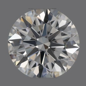 Round diamond — real photo
