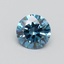 1.02 Ct. Fancy Vivid Blue Round Lab Grown Diamond