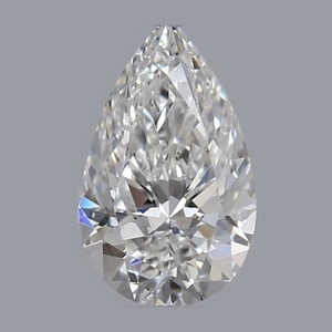 Pear diamond — real photo