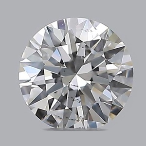 Round diamond — real photo