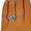The Cosmina Ring, smalltop view on a hand