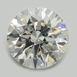 Round diamond — real photo