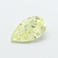 1.02 Ct. Fancy Light  Yellow Pear Lab Grown Diamond
