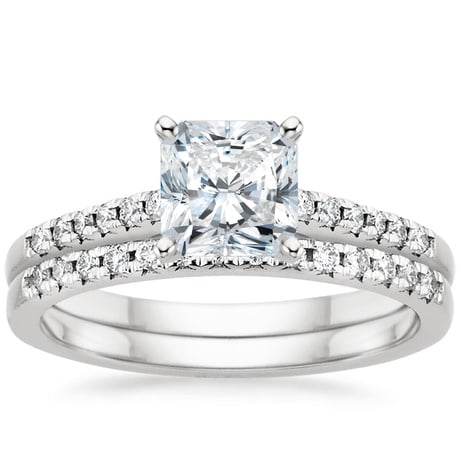 18K White Gold Sonora Diamond Bridal Set (1/4 ct. tw.)