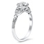 The Lavelle Ring, smalltop view on a hand