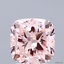 2.51 Ct. Fancy Intense Pink Cushion Lab Grown Diamond