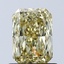 1.08 Ct. Fancy Yellow Radiant Lab Grown Diamond