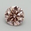 3.11 Ct. Fancy Vivid Pink Round Lab Grown Diamond