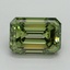 2.01 Ct. Fancy Vivid Green Emerald Lab Grown Diamond