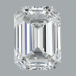 Emerald diamond — real photo