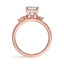 Asymmetrical Cluster Diamond Ring, smallview